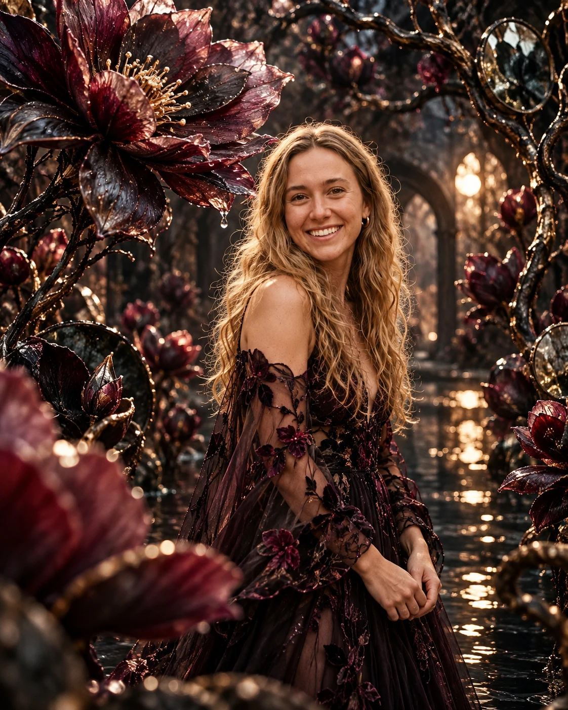 The Orchard Where Shadows Bloom | Fine Art AI Portrait Prompt - The Orchard Where Shadows Bloom | Fine Art AI Portrait Prompt created with AI image generation. Photo Editing style prompt by stackfindover.